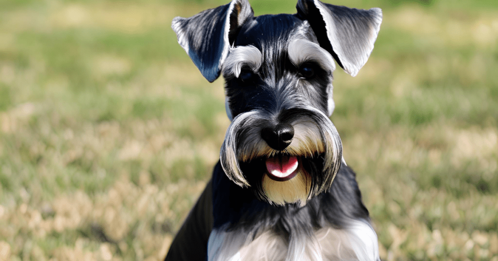 Miniature Schnauzer, small dog breed, energetic dog, playful dog